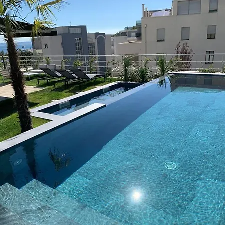 Sea Front Luxury With A Private Infinity Pool , A Large Garden And A Private Garage On The In